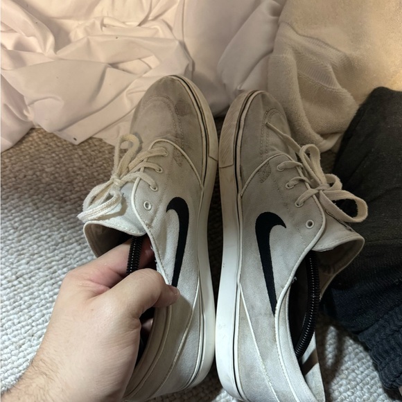 Nike Zoom Stefan Janoski+ SB Summit White Black 615957-100 Men’s Size 11.5 - Picture 5 of 6